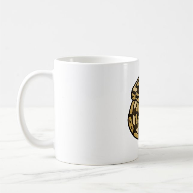 Taza De Café Chubby Snek, Serpiente, Boa (Izquierda)
