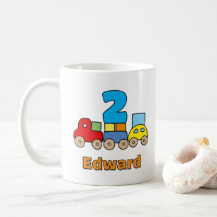 Taza De Café Chugga Chugga Two Two Tren de Cumpleaños 2