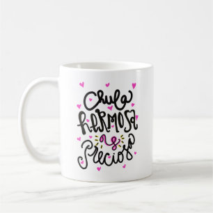 Taza De Café Chula hermosa y hermosa.