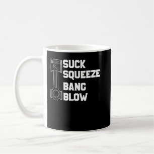Taza De Café Chupar Apretar Golpear Soplar