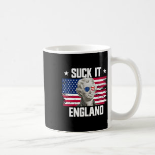 Taza De Café Chúpate Eso Inglaterra Thomas Jefferson 4 De Julio