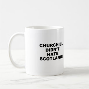 Taza De Café Churchill y Scotland Mug