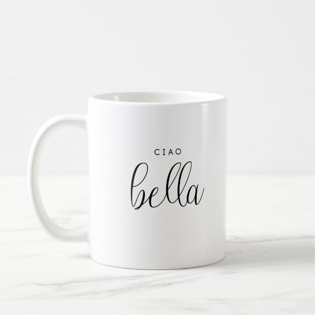 Taza De Café Ciao Bella (Izquierda)