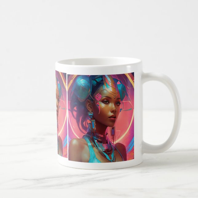 Taza De Café Ciberreina (Derecha)