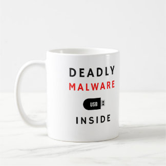 Taza De Café Ciberseguridad con malware mortal - Cotizaciones d