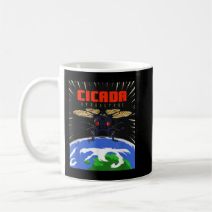 Taza De Café Cicada Apocalypse Brood X Invasion Cicada