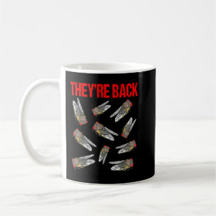 Taza De Café Cicada Brood X Theyre Back Cicadas T Kids