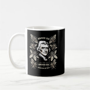 Taza De Café Cicada Brood XIII XIX no desde 1803 Tour Cicada