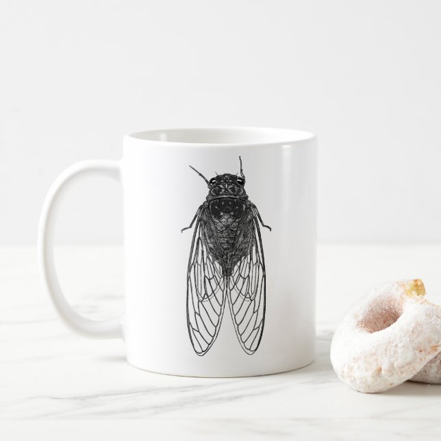 Taza De Café Cicada Mug (Con donut)