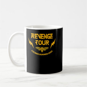Taza De Café Cicada Revenge Tour Brote X Cicatris de verano