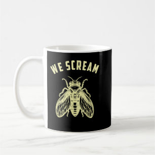 Taza De Café Cicada We Scream