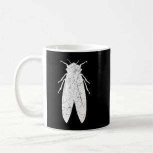Taza De Café Cicadas Brood X Verano Magicicada Funny Retro Cic