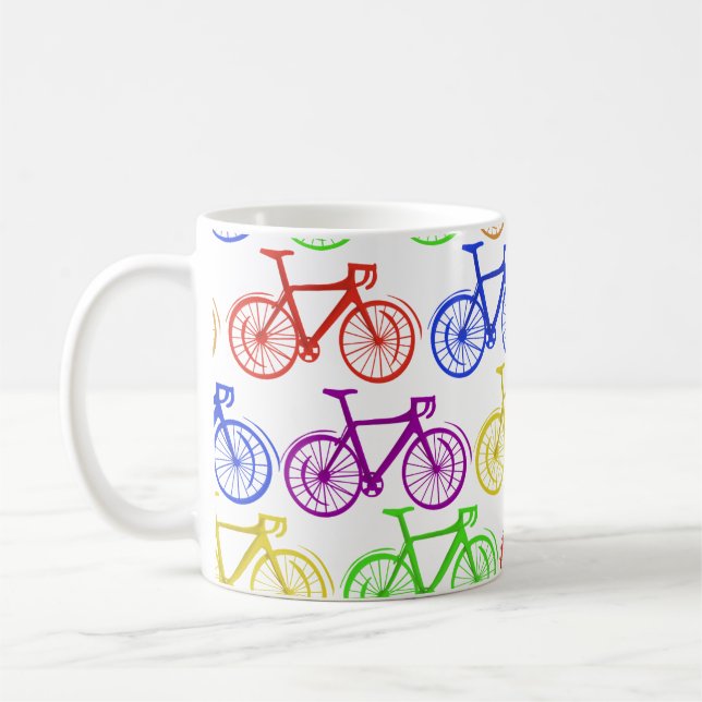 Taza De Café Ciclismo, bicicleta, bicicleta de carretera, cicli (Izquierda)
