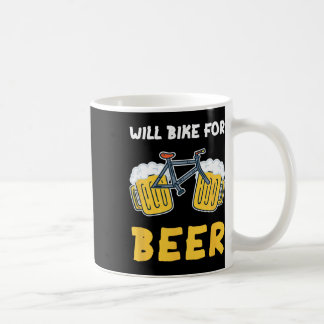 Taza De Café Ciclismo de Montaña en Bicicleta por Cerveza