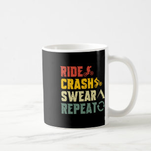 Taza De Café Ciclismo de Montaña Paseo Divertido Choque Maldeci
