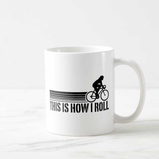 Taza De Café Ciclismo (hembra) (Derecha)