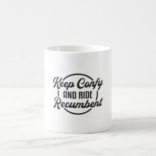 Taza De Café Ciclismo Mantener Confy Y Viajar En Bicicleta Trip