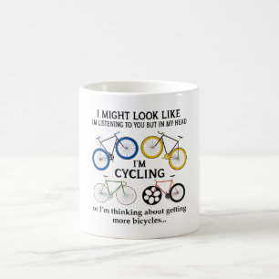 Taza De Café Ciclismo Podría Parecer Que Te Escucho