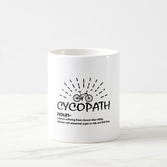 Taza De Café Ciclista Cycopath (Subido por el creador)