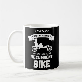 Taza De Café Ciclista Recumbent Trik No Conozco