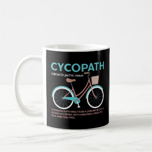 Taza De Café Ciclistas divertidos Cycopath