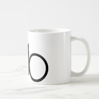 Taza De Café ciclo compitiendo con la bicicleta