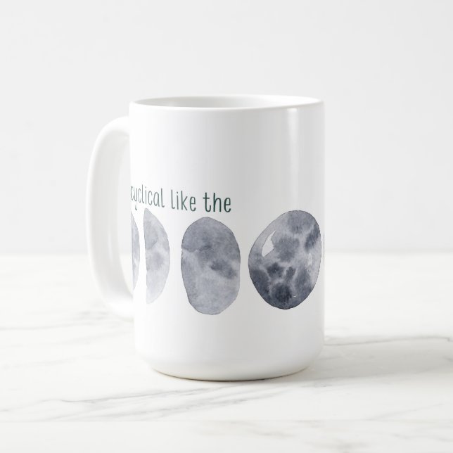 Taza De Café Ciclo de la luna (Anverso izquierdo)