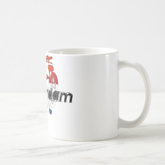 Taza De Café Ciclo holandés de Amsterdam Holanda (Derecha)