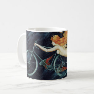 Taza De Café Ciclos Gladiator, Arte Nouveau Victoriano Antiguo