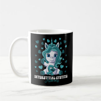 Taza De Café Cicstitis Intersticial Sensibilización Mes Cinta V