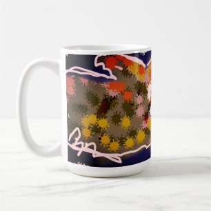 Taza De Café Cielo de Bat Night