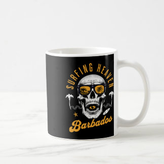 Taza De Café Cielo de surf Cráneo Rdos Onda tropical Atardecer