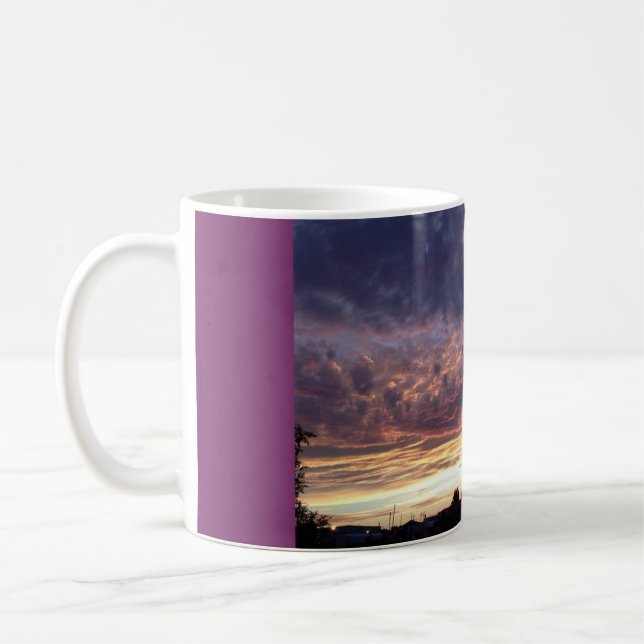 Taza De Café Cielo de Wyoming (Izquierda)