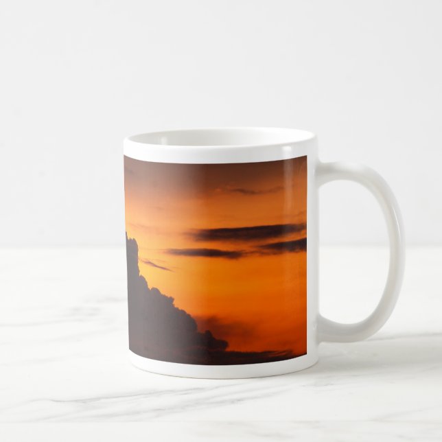 Taza De Café cielo y nube hermosos (Derecha)
