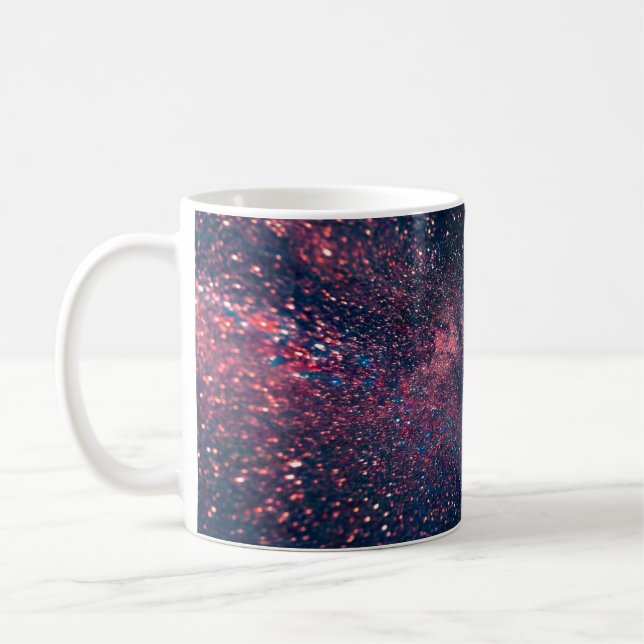 Taza De Café Cielos azules llenos de estrellas (Izquierda)