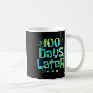Taza De Café Cien Días Después Del Cien Día Del Profesor Escola