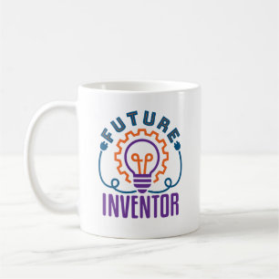 Taza De Café Ciencia Científica de Ingeniero Futuro