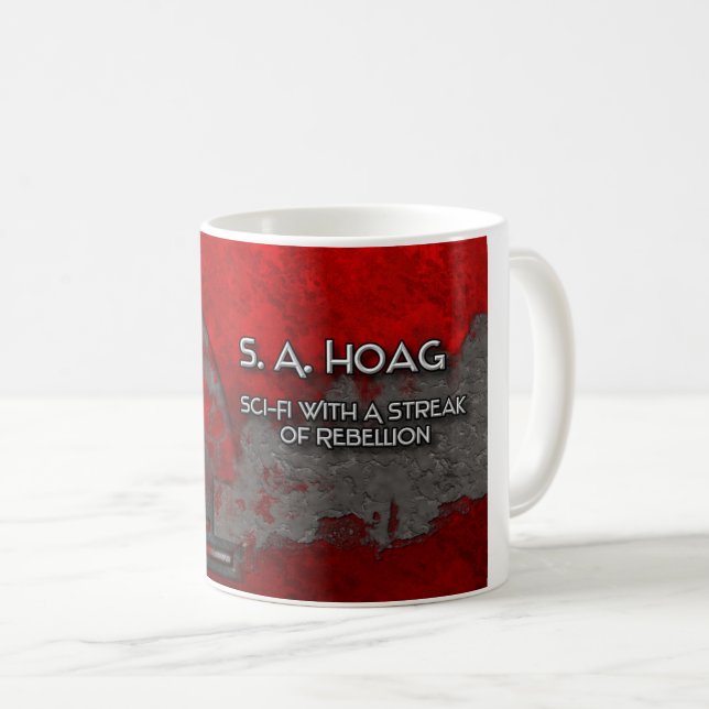 Taza De Café Ciencia Ficción con racha de rebelión (Anverso derecho)