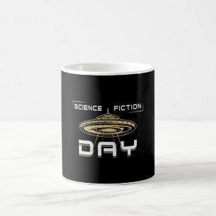 Taza De Café Ciencia ficción Día de estrellas ciencia espacial