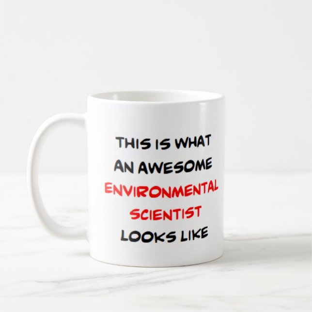 Taza De Café científico ambiental, increíble (Izquierda)