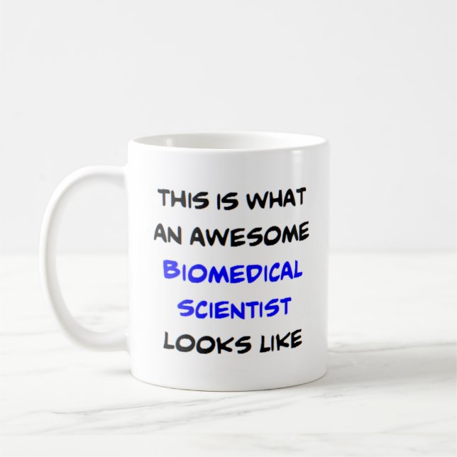 Taza De Café científico biomédico, impresionante (Izquierda)