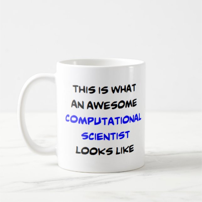 Taza De Café científico computacional, impresionante (Izquierda)