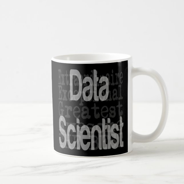 Taza De Café Científico de datos extraordinario (Derecha)