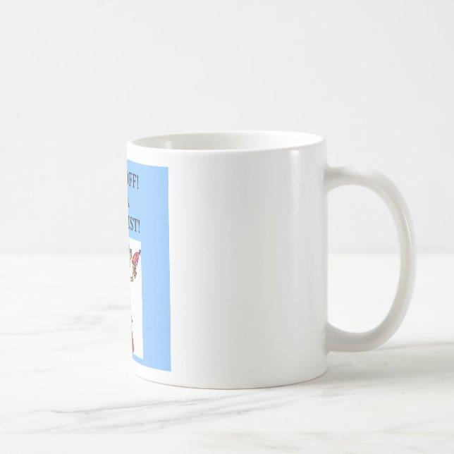 Taza De Café científico de la mujer (Derecha)
