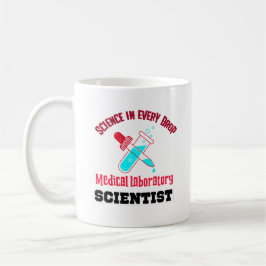 Taza De Café Científico de laboratorio médico