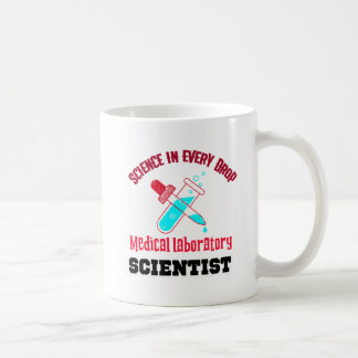 Taza De Café Científico de laboratorio médico