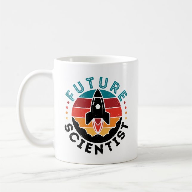 Taza De Café Científico futuro (Izquierda)