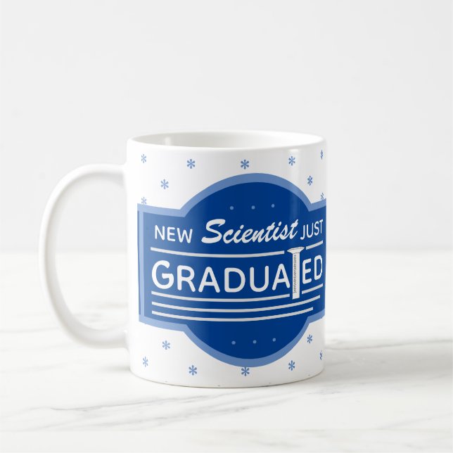 Taza De Café Científico graduado en ciencias cilíndrico graduad (Izquierda)