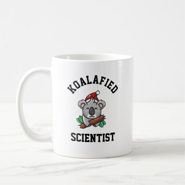 Taza De Café Científico Koalafied (Izquierda)