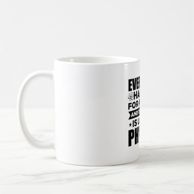 Taza De Café Científicos físicos| Regalo de estudio físico (Izquierda)